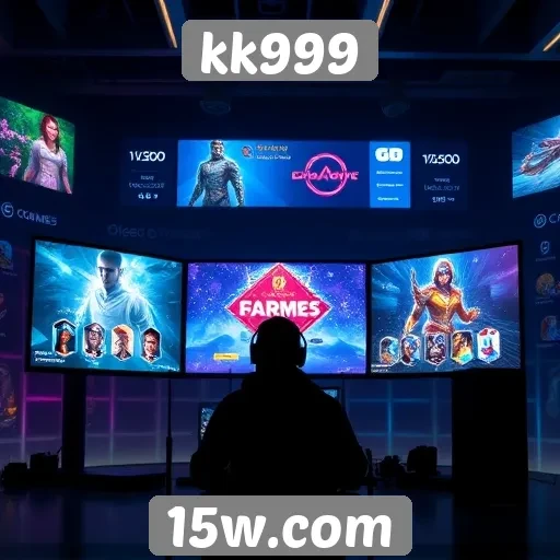 Estudo revela o crescimento do site kk999 entre os gamers